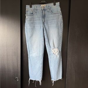 Madewell Curvy Perfect Vintage Jean